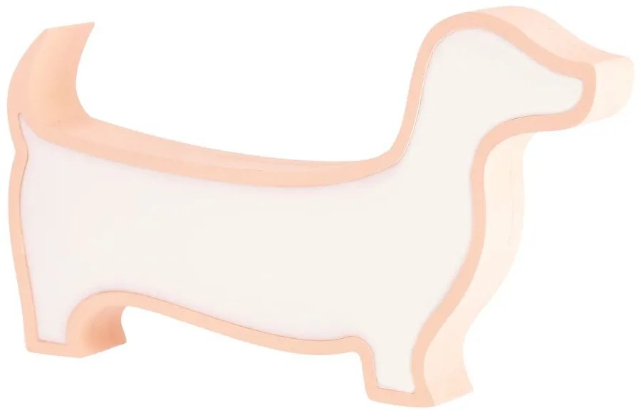 Lampada per bambini rosa Dog - Candellux Lighting