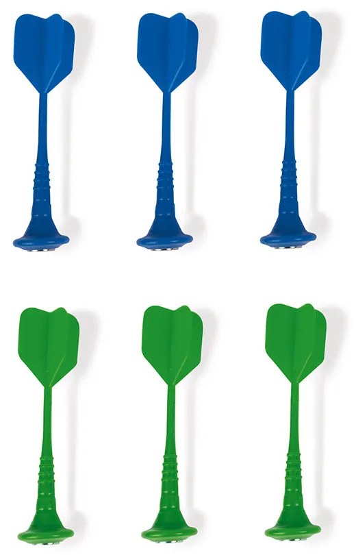 6 Dardi Magnetici - Verde E Blu