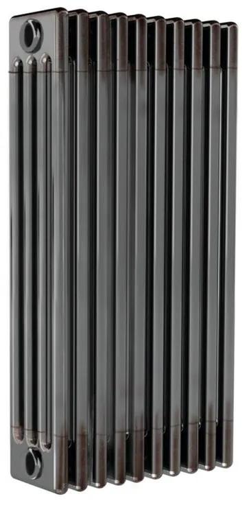Radiatore acqua calda ERCOS in acciaio 4 colonne, 10 elementi interasse 62,3 cm, grigio