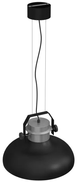 Lampadario a sospensione con filo HELSING 1xE27/60W/230V cromo opaco