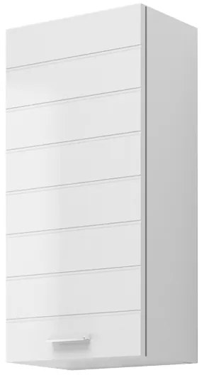 Pensile sospeso singolo RIGO DX 34x22 Bianco Lucido