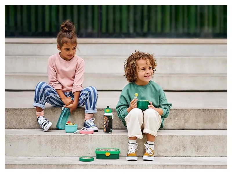 Scatola per la merenda dei bambini con forchetta Flowers &amp; butterflies - Mepal