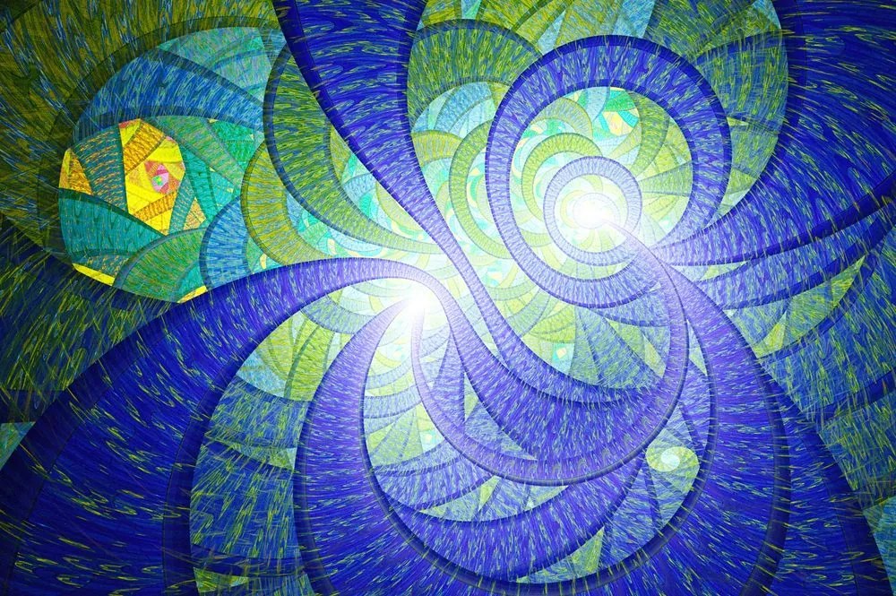 Carta da parati – Astrazione frattale
