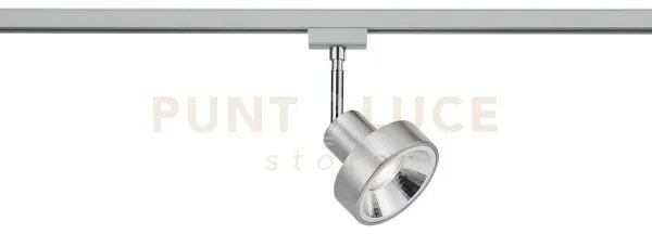 Duoline leon spot orientabile metallo acciaio satinato l. 11cm 1 lu...