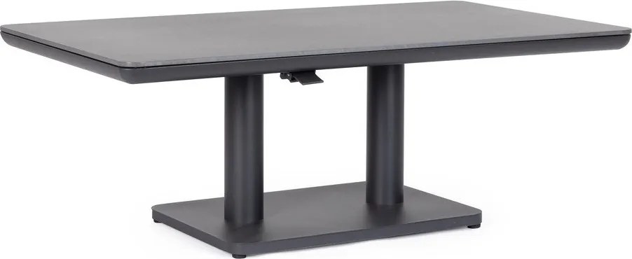 Tavolo da pranzo da giardino in alluminio 80x140 cm Miguel – Bizzotto