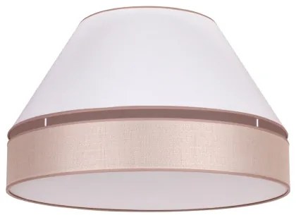 Duolla - Plafoniera AVIGNON 3xE27/15W/230V diametro 60 cm bianco/beige
