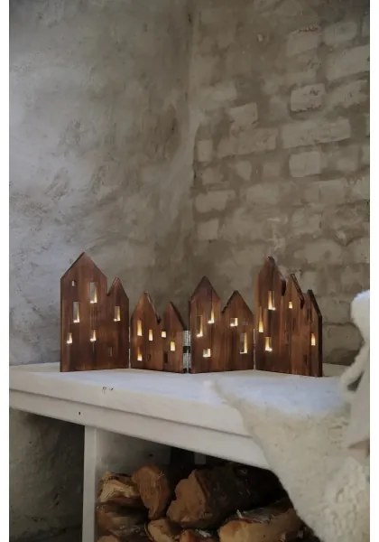 Markslöjd 706212 - Decorazione di Natale a LED VIEW LED/0,9W/230V pino/marrone