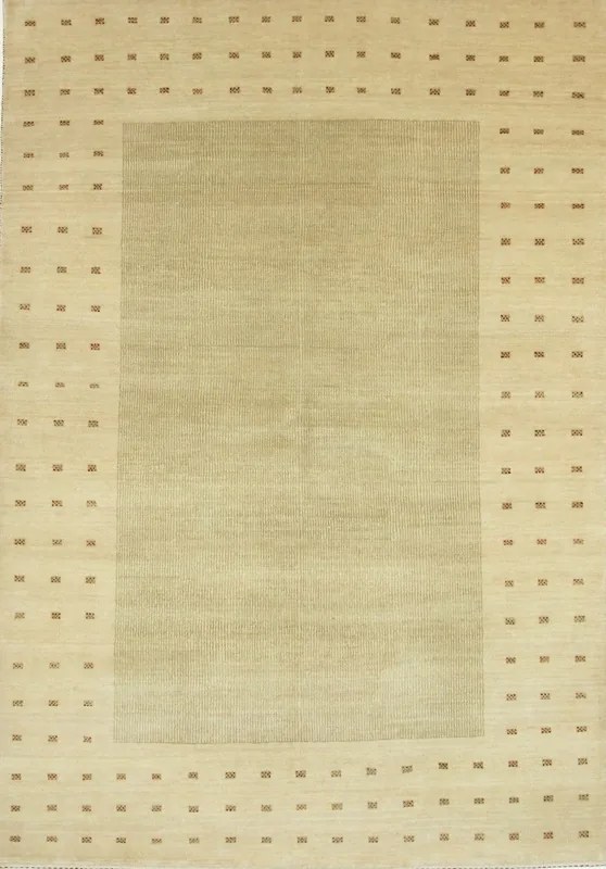 Loribaft Tappeto 240x170 Beige (Indian) Annodato A Mano