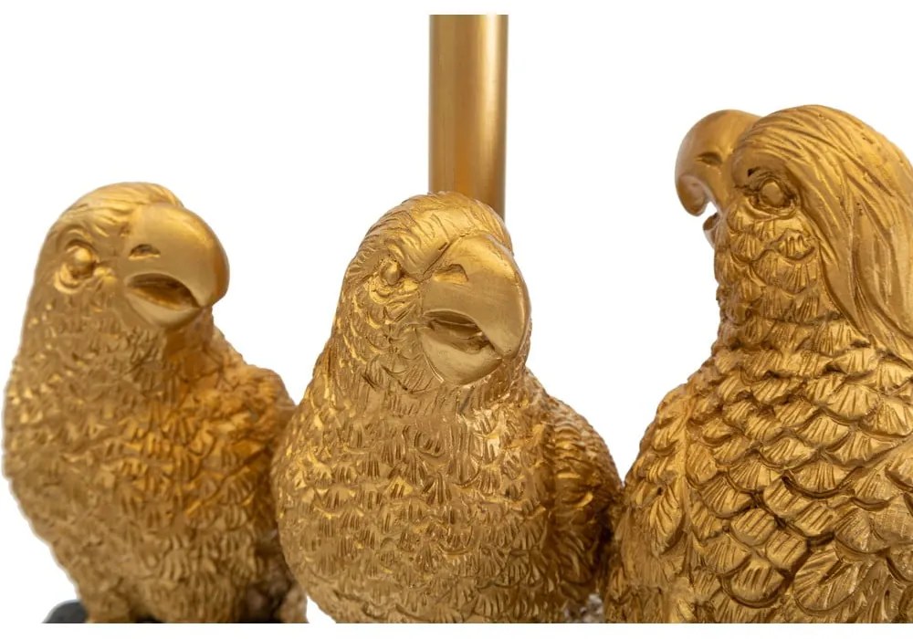 Lampada da tavolo nera Parrots - Mauro Ferretti