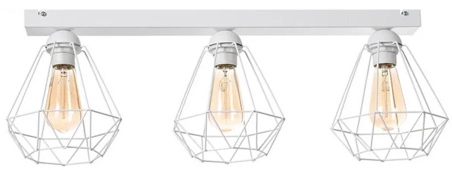 Lampadario a plafone DIAMENT MINI 3xE27/60W/230V