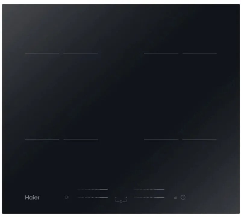 Haier Piano Cottura HAISJ64MC a Induzione 4 Zone Cottura da 59 cm Colore Nero