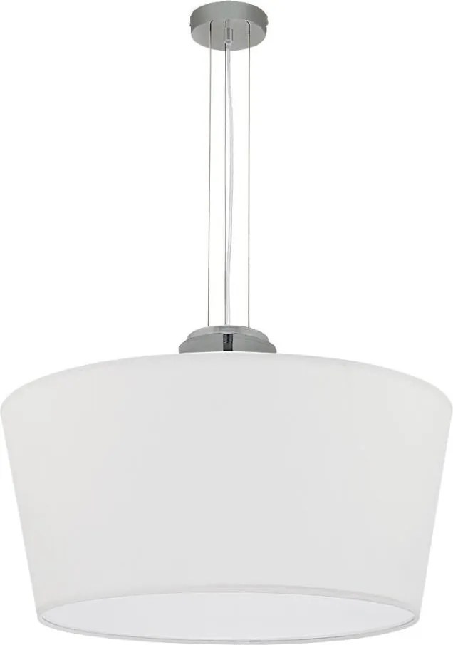 Duolla - Lampadario a sospensione con filo OPERA 3xE14/40W/230V diametro 55 cm bianco
