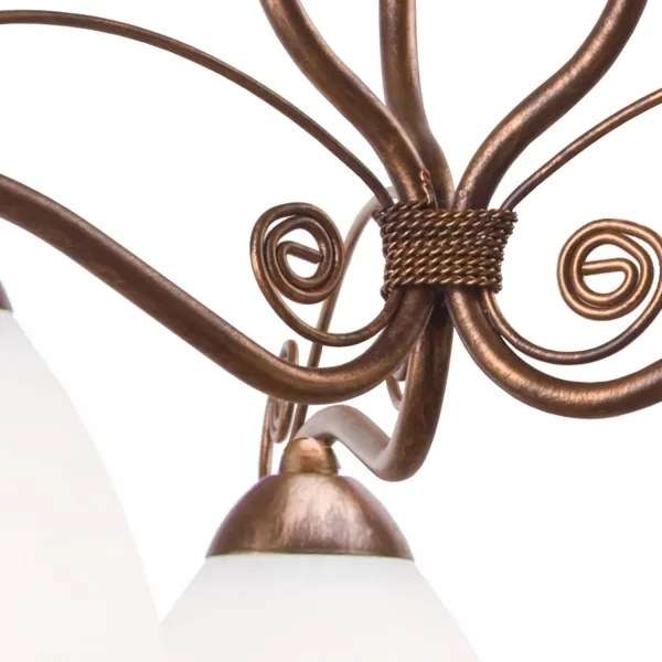 Lampadario a sospensione con catena RETRO II 3xE27/60W/230V