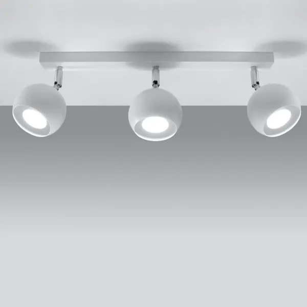 Sollux SL.0439 - Faretto da binario OCULARE 3xGU10/10W/230V