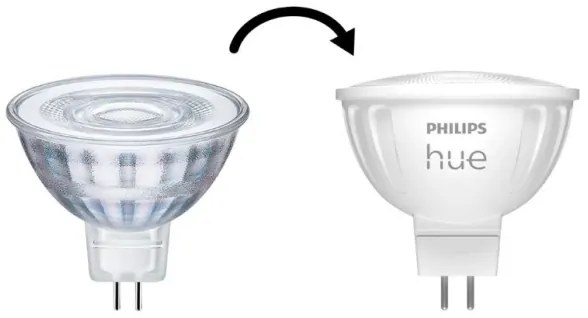 SET 2x Lampadina LED dimmerabile Philips Hue WA GU5,3/MR16/5,1W/12V 2200-6500K