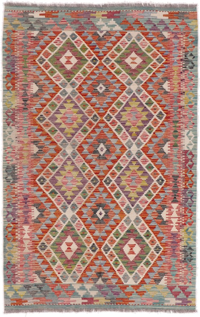 Kilim Tappeto orientale 130x200 (Afghanistan) Tessuto A Mano