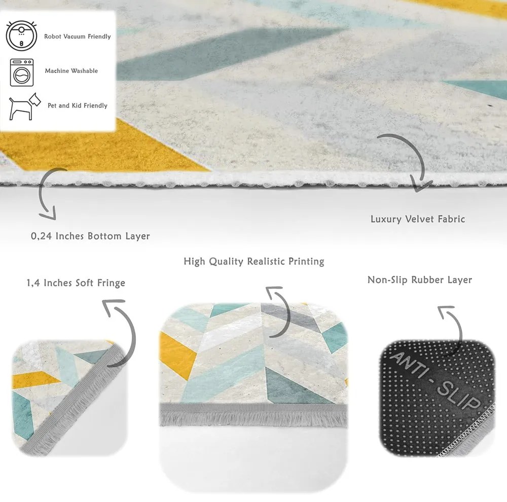 Tappeto grigio 120x180 cm - Mila Home