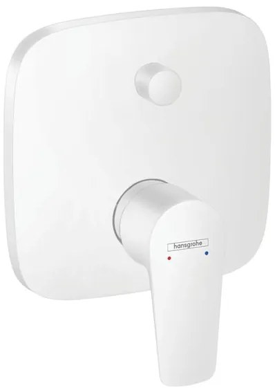 Rubinetto per vasca Talis E per muro bianco verniciato HANSGROHE