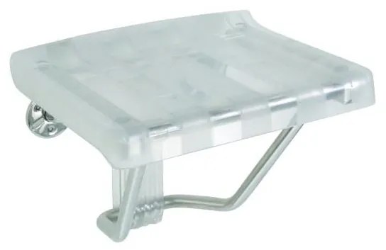 Sedile per doccia 38x46 cm, argento