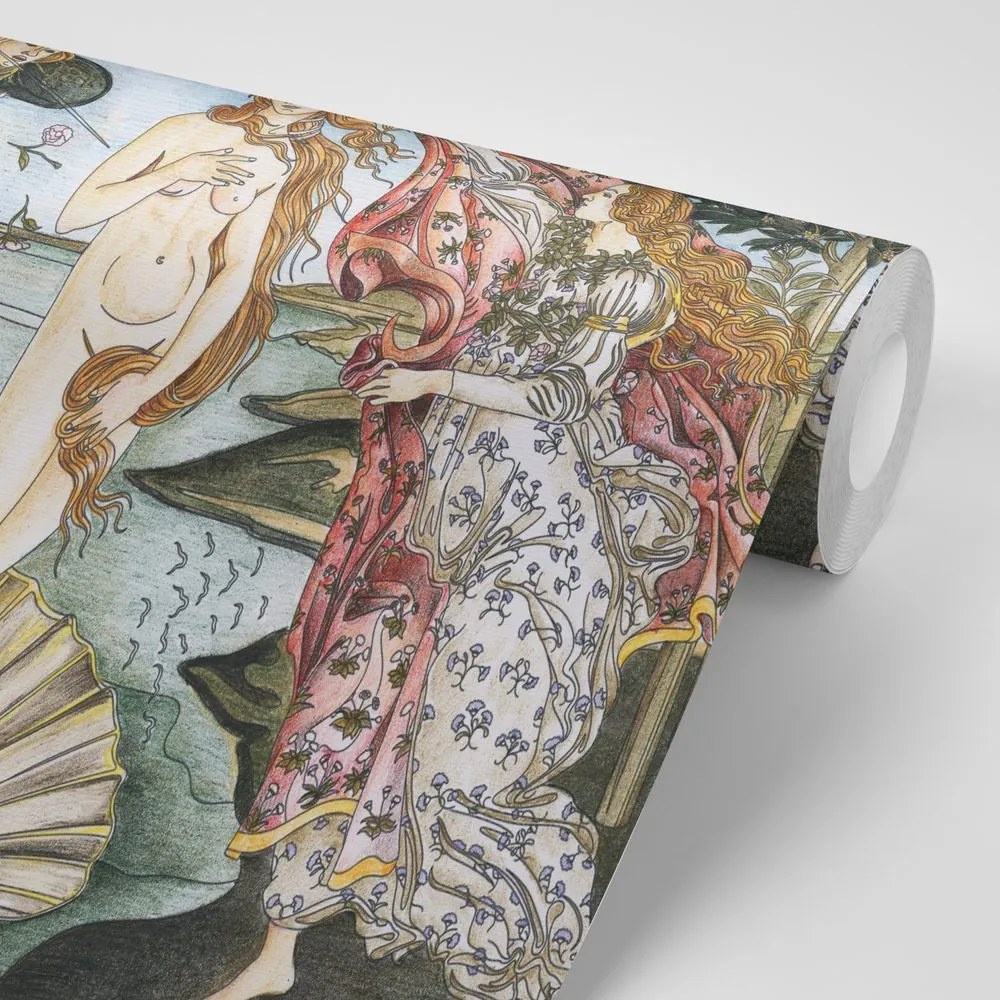 Carta da parati – Riproduzione Nascita di Venere - Sandro Botticelli
