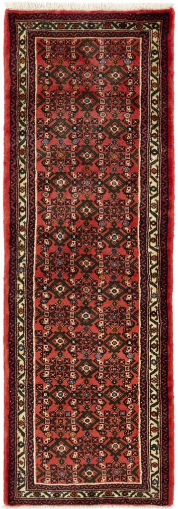 Hosseinabad Tappeto 60x200 (Iran) Annodato A Mano