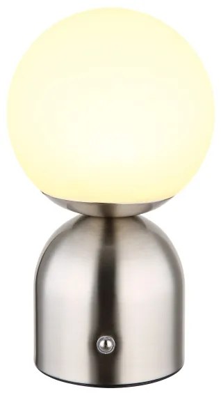 Globo 21006N - Lampada da tavolo LED dimmerabile con funzione Touch JULSY LED/2,5W/3,7V