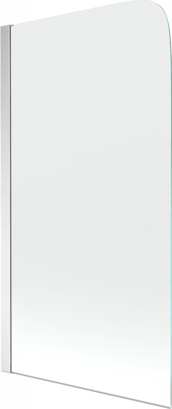 Mexen Felix paratia per vasca da bagno 1 anta 75 x 140 cm, trasparente, cromo - 890-075-001-01-00