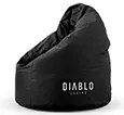 Pouf per bambini Diablo Chairs: Nero