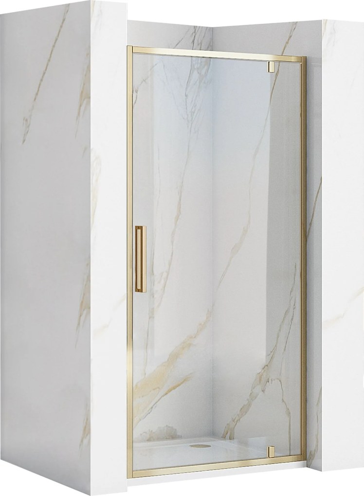 Porta doccia REA Rapid Swing Gold 90