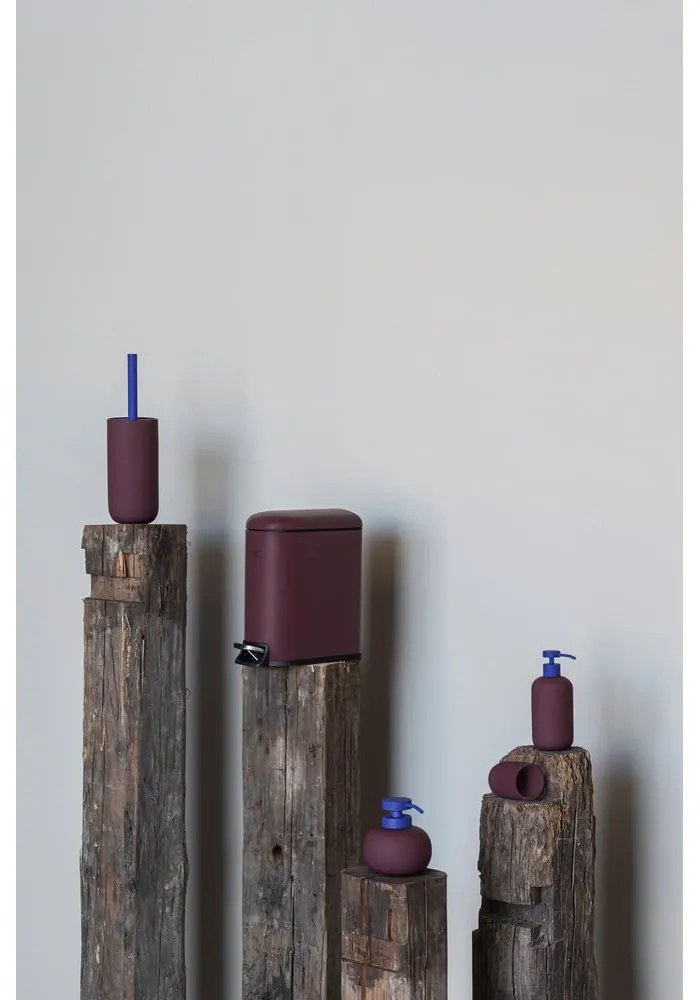 Portaspazzolino viola scuro in ceramica Lotus Play – Mette Ditmer Denmark