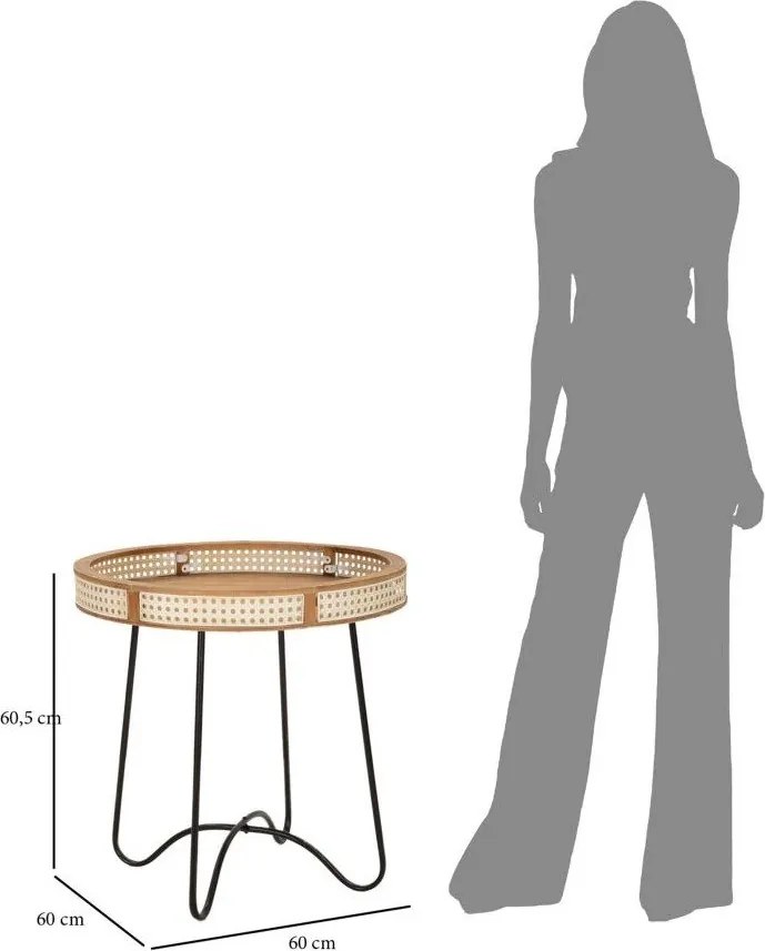 Tavolino rotondo ø 60 cm Fuji – Mauro Ferretti