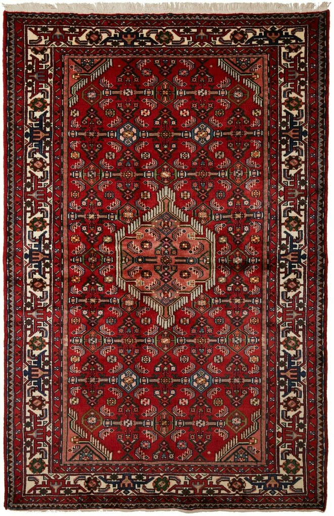 Hamedan Tappeto persiano 210 x 140 (Iran) Annodato A Mano