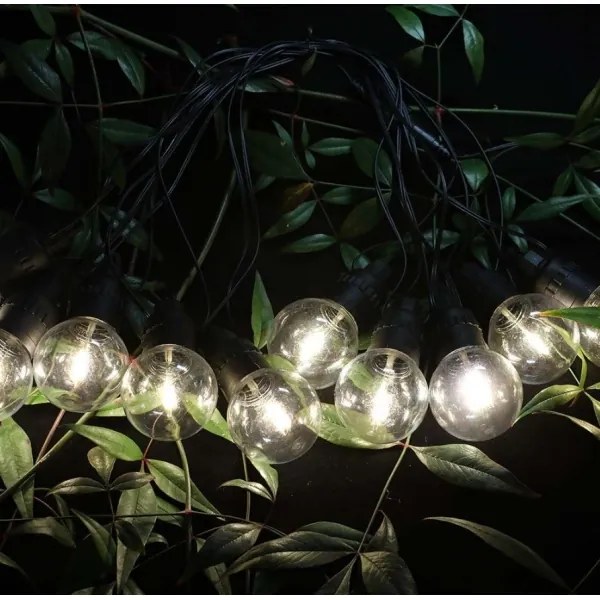 Catena LED solare 10xLED/0,5/4,5V 12 m 3000K IP44 + +TC