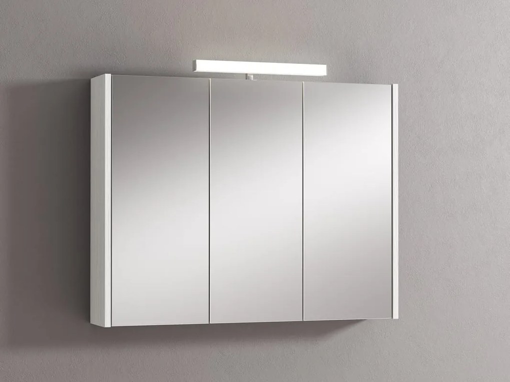 Pensile con luce Akira aralie L 90 x H 70 x P 15.5 cm