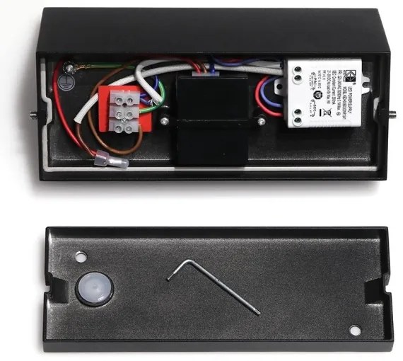 LED2 - Luce LED per esterni con sensore HUGO LED/9W/230V IP54 3000K/4000K