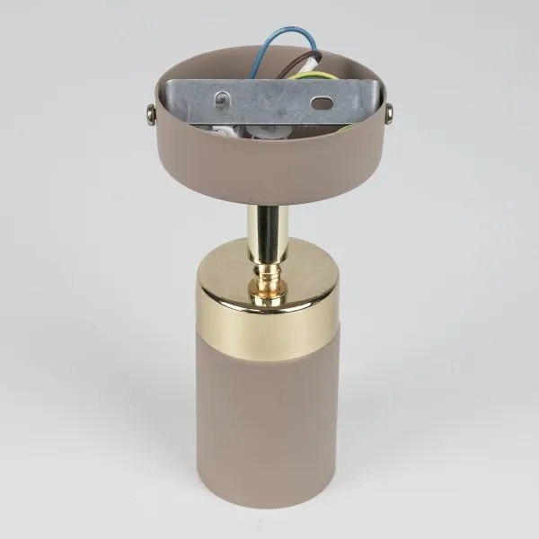 Brilagi - Faretto da parete POKER 1xGU10/25W/230V beige