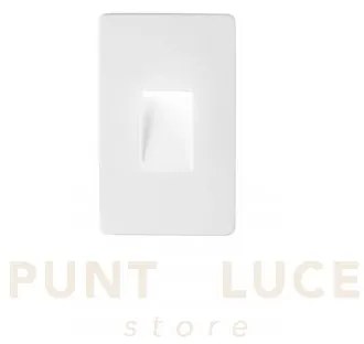 Ghiera stratos 504 in alluminio bianco ip65 inc-stratos-504w