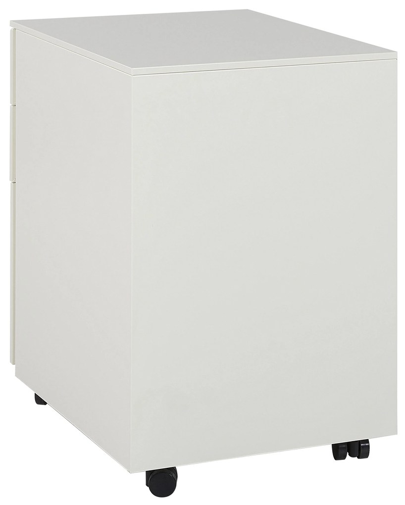 Classificatore metallo bianco sporco 39 x 50 cm CAMI Beliani