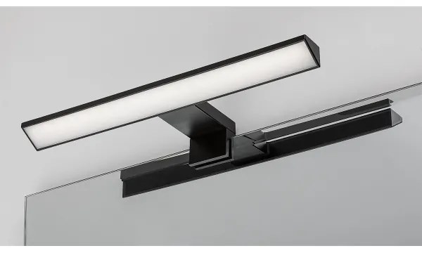 Rabalux 75024 - Illuminazione LED per specchio da bagno LORIC LED/6W/230V IP44 30 cm nero