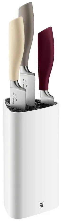 Set di coltelli Cromargan® in acciaio inox con ceppo portacoltelli Joy - WMF