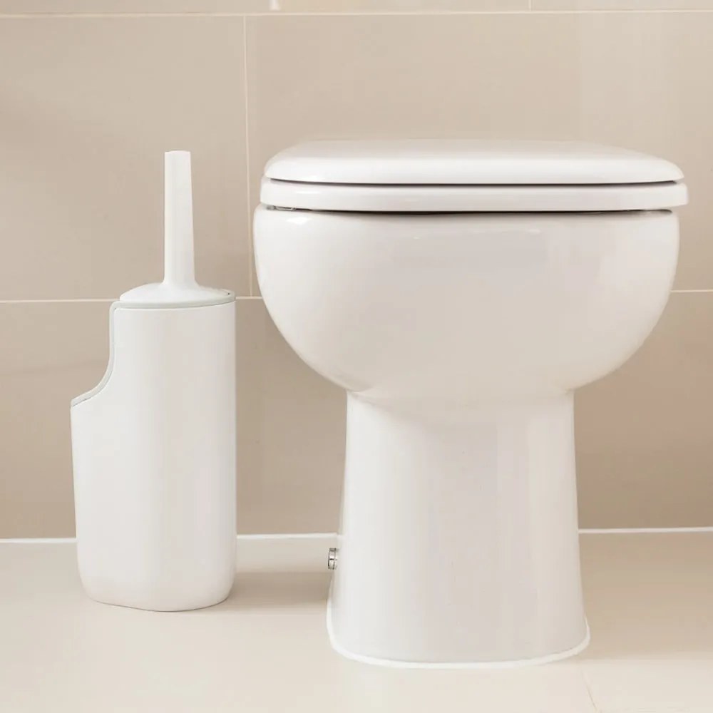 Scopino beige chiaro con contenitore Premium - Addis