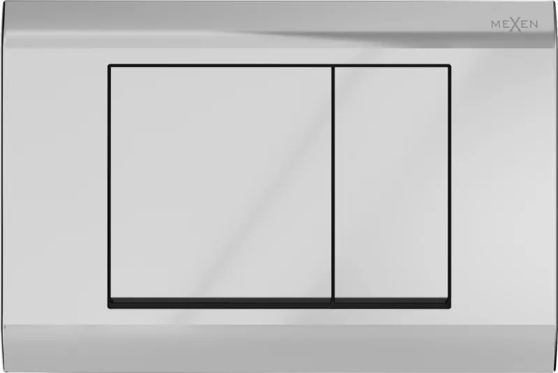 Mexen Fenix 01 pulsante di scarico, cromo lucido - 600101