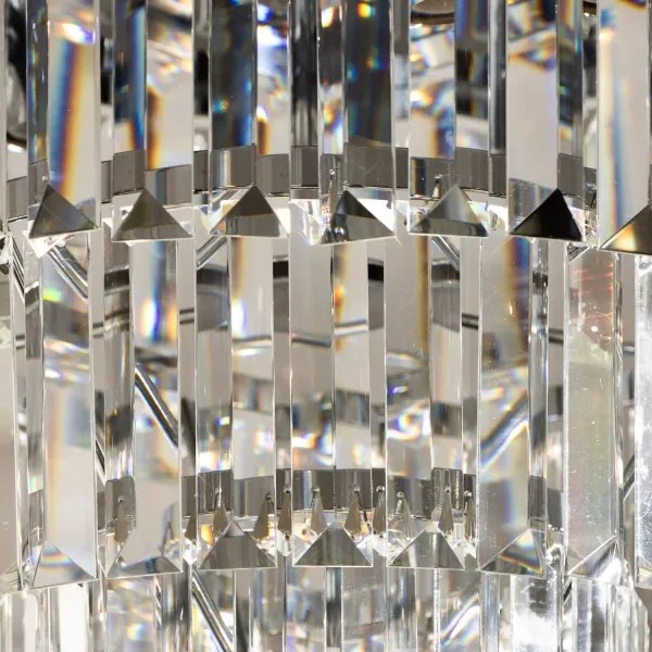 Brilagi - LED plafoniera in cristallo MOZART 5xE14/40W/230V cromo lucido