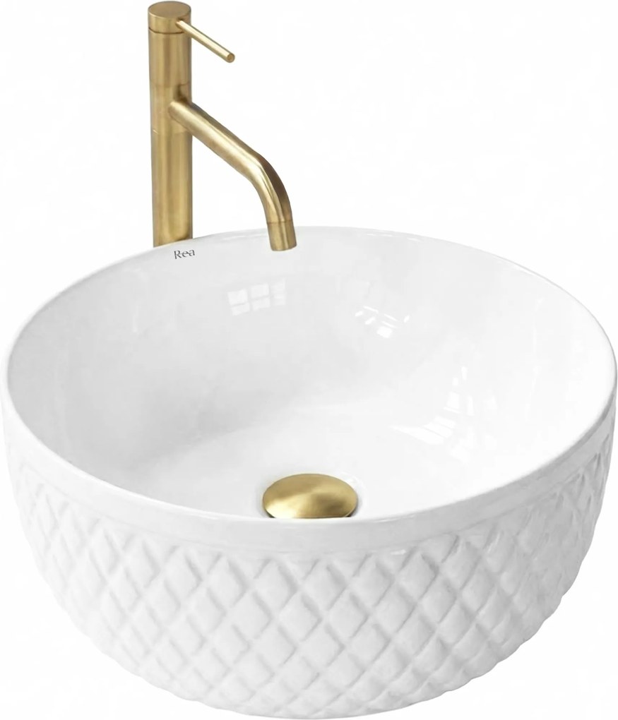 Lavabo da appoggio Rea Galaxy