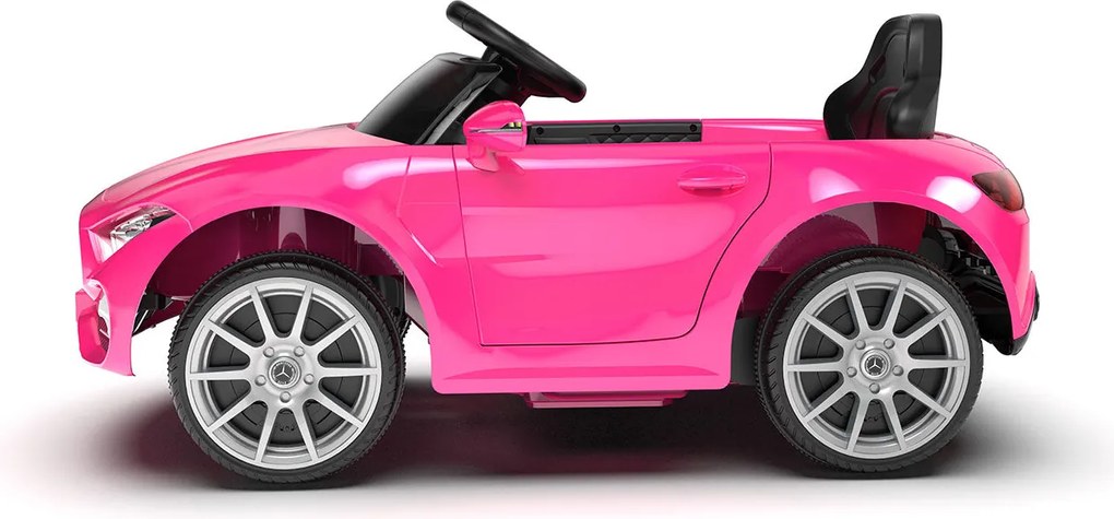 Macchina Elettrica per Bambini 12V con Licenza Mercedes CLS Small Rosa...