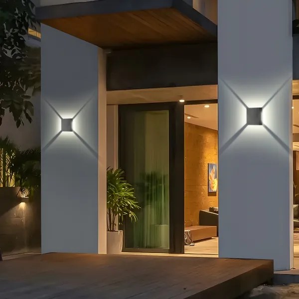 Brilagi - Applique LED da esterno QUADRAY LED/4W/230V antracite IP65