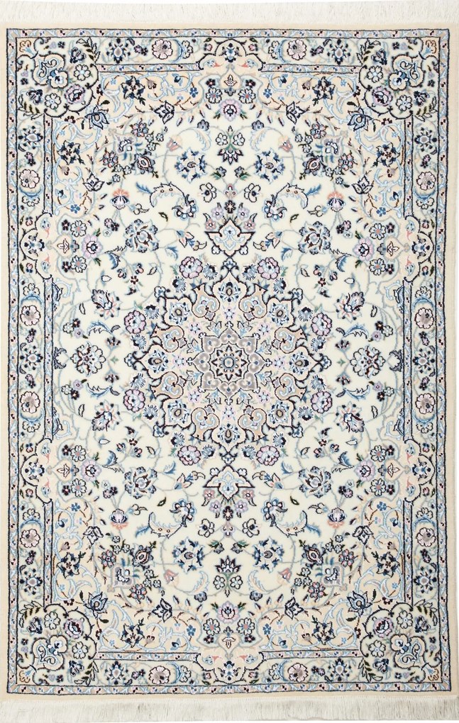 Nain Tappeto 100x150 (Iran) Annodato A Mano