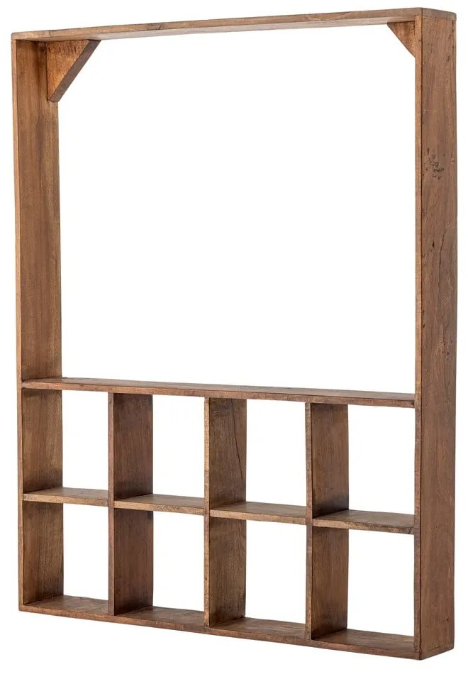 Mensola di colore naturale in legno riciclato con ripiani 10 cm Marino - Bloomingville