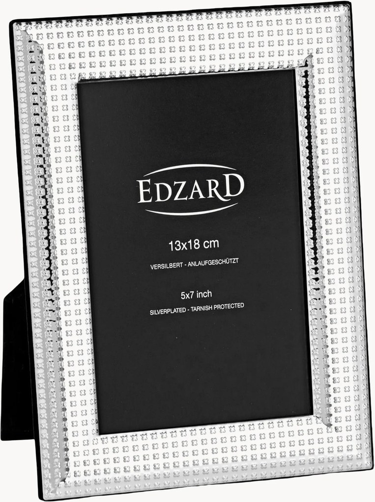 Cornice portafoto placcata in argento Bellagio