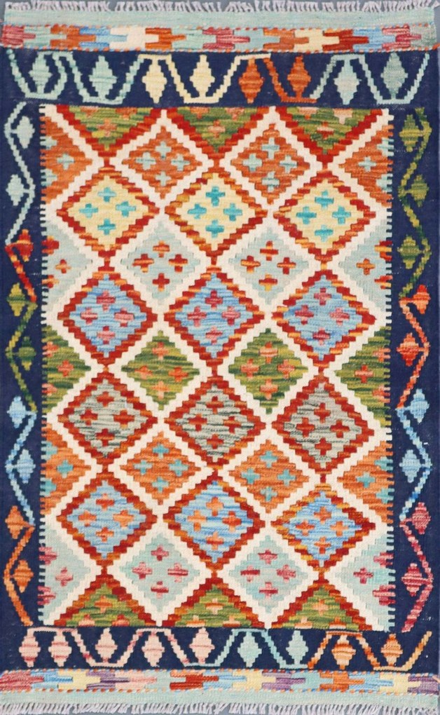 Kilim Tappeto 80 x 120 (Pakistan) Tessuto A Mano